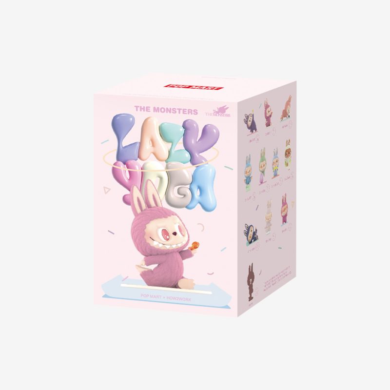 Figura Labubu Ab Roller – Serie Lazy Yoga - Image 3