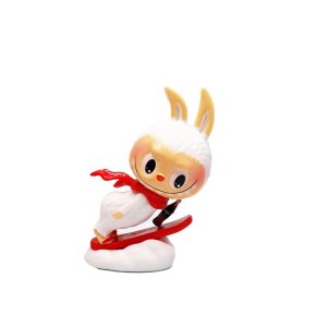 Figurita Labubu Snowy Mountain – Coca-Cola Series